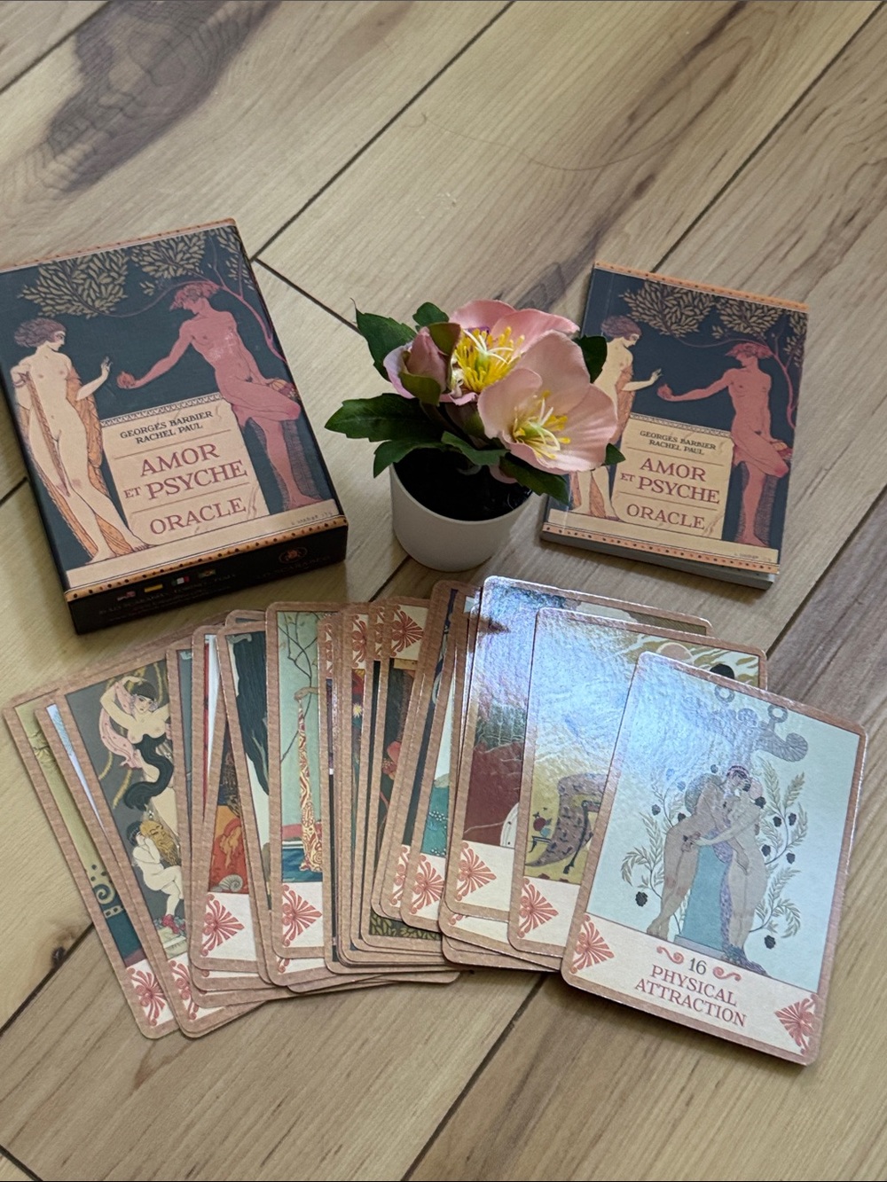 Amor Et Psyche Tarot Card Deck By Georges Barbier & Rachel Paul With Guide